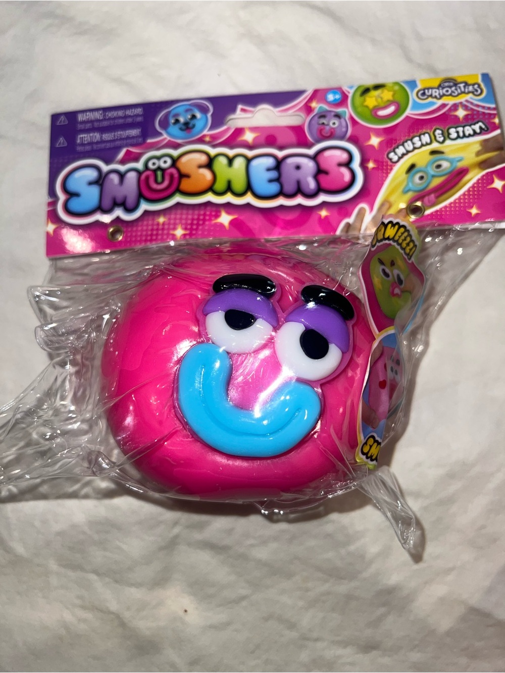 Smushers Us Pink Squishy Toy